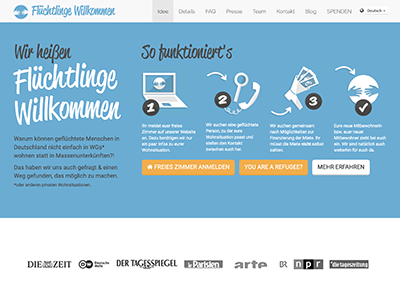 Flüchtlinge Willkommen